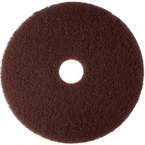 Natural Blend Pad, 12", Stripping, Brown Canadian Safety Group Inc.