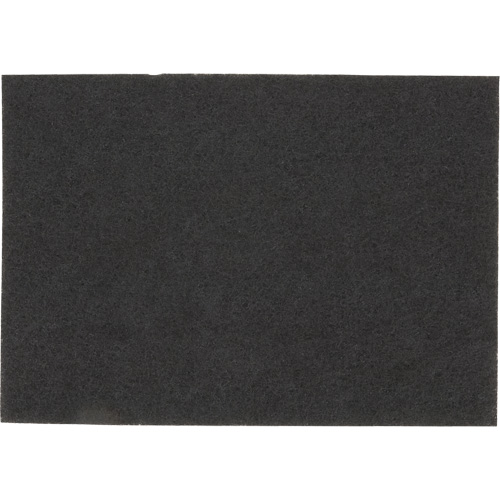 Tampon haute performance, 14" x 28", D&eacute;capant, Noir Canadian Safety Group Inc.