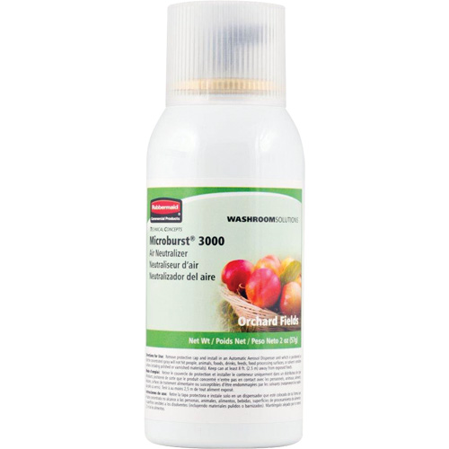 Microburst&reg; 3000 Air Neutraliser Refill, Orchard Fields, Cartridge Canadian Safety Group Inc.