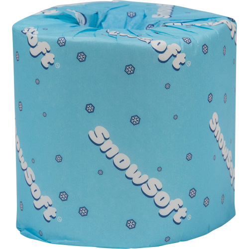 Papier hygi&eacute;nique de premi&egrave;re qualit&eacute; Snow Soft, 2 Pli, 420 Feuilles/Rouleu, Longueur 122', Blanc Canadian Safety Group Inc.
