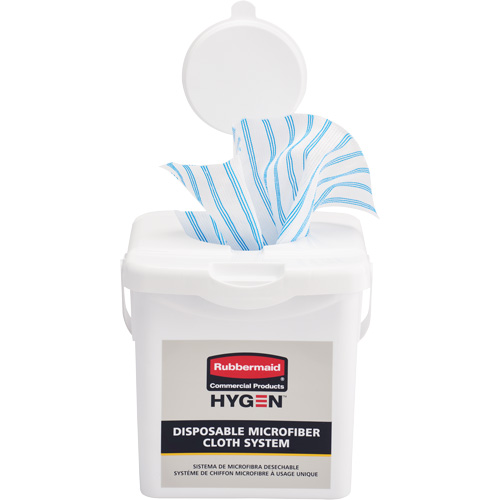 Microfibre Cloth Charging Bucket, White Canadian Safety Group Inc.