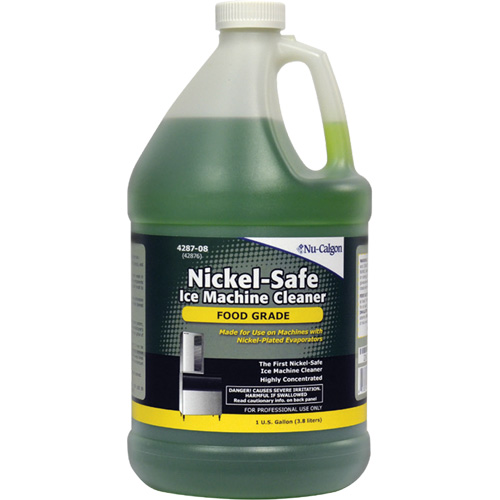 Nickel-Safe Ice Machine Cleaner, 1 gal., Jug Canadian Safety Group Inc.