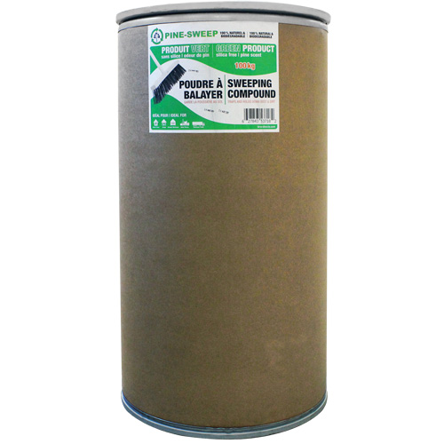Compos&eacute; de balayage Pine Sweep Dust Buster, Baril, 220,46 lb (100 kg) Canadian Safety Group Inc.