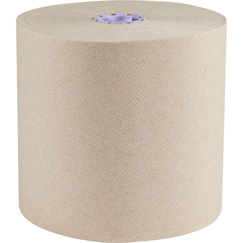 Essuie-mains bruns en fibres recycl&eacute;es &agrave; 100 % &agrave; enroulement serr&eacute; Essential, 1 pli, Standard, 700' lo Canadian Safety Group Inc.