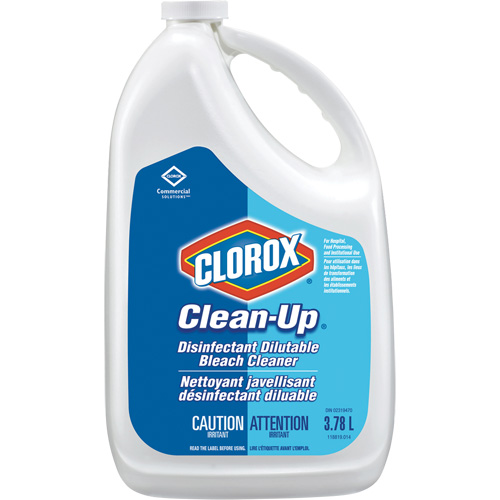 Nettoyant et d&eacute;sinfectant de surface avec javellisant Clean-Up, 3,78 L, Cruche Canadian Safety Group Inc.