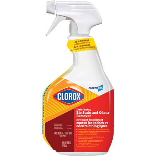 Nettoyant d&eacute;sinfectant contre les taches et odeurs biologiques, 946 ml, Bouteille &agrave; g&acirc;chette Canadian Safety Group Inc.