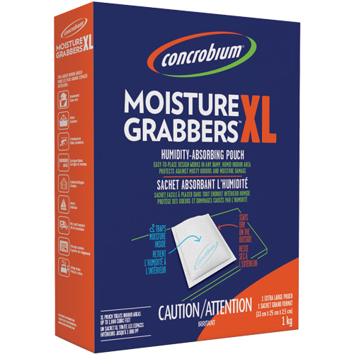 Concrobium&reg; Moisture Grabbers XL Canadian Safety Group Inc.