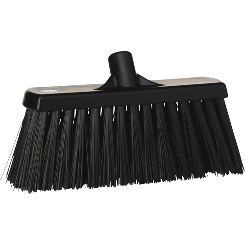 Balai-brosse robuste, Crins Ferme, 13", Polyester, Noir Canadian Safety Group Inc.
