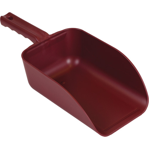 Metal Detectable Hand Scoop, Plastic, Red, 82 oz. Canadian Safety Group Inc.