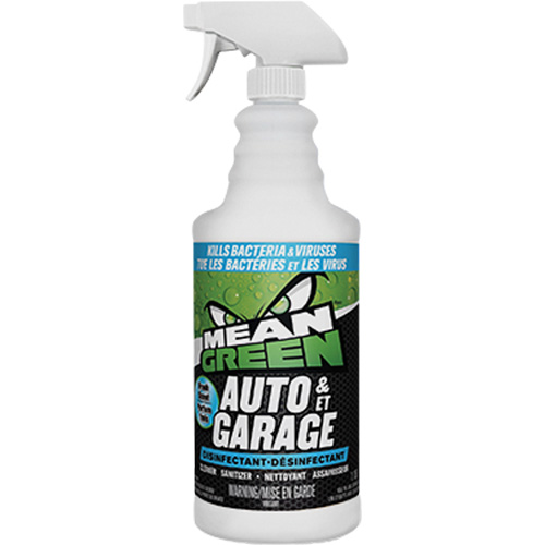 D&eacute;sinfectant pour lautomobile et le garage Mean Green, 1,18 L, Bouteille &agrave; g&acirc;chette Canadian Safety Group Inc.