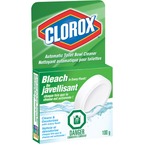 Automatic Toilet Bowl Cleaner with Bleach, 100 g, Tablet Canadian Safety Group Inc.