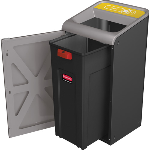 Conteneur pour d&eacute;chets de bidon Configure, Vrac/Bord de rue/De bureau, Acier, 23 gal. US Canadian Safety Group Inc.
