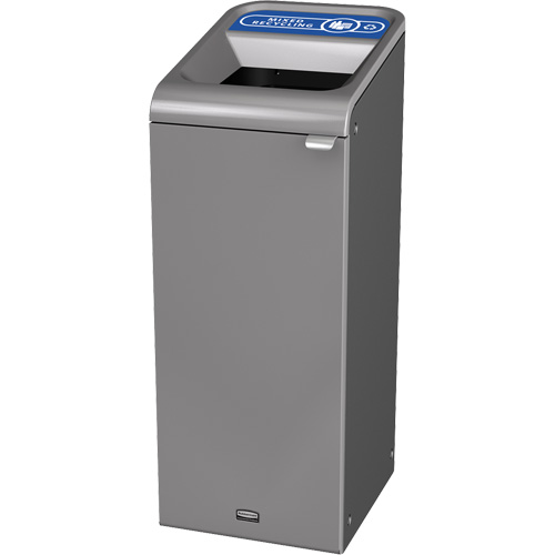 Conteneur pour d&eacute;chets de recyclage m&eacute;lang&eacute;s Configure, Vrac/Bord de rue/De bureau, Acier, 15 gal. US Canadian Safety Group Inc.