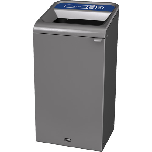 Conteneur pour d&eacute;chets de papier Configure, Vrac/Bord de rue/De bureau, Acier, 23 gal. US Canadian Safety Group Inc.