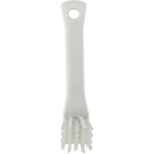 Brush with Scraping Edge, Stiff Bristles, 6" Long, White Canadian Safety Group Inc.