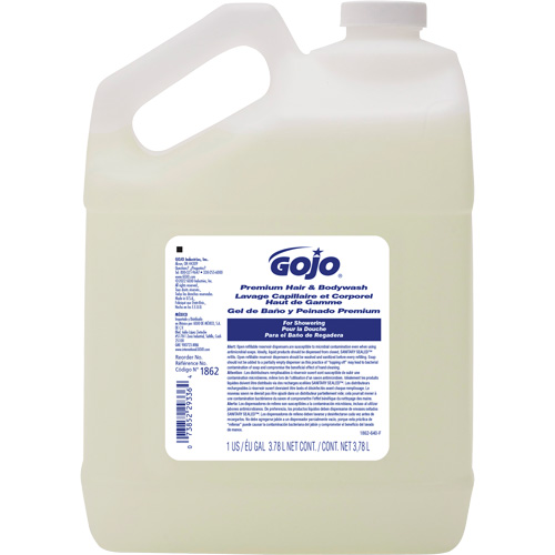 Nettoyant pour les cheveux et le corps de qualit&eacute; sup&eacute;rieure, 3,78 L, Chute d'eau, Cruche Canadian Safety Group Inc.