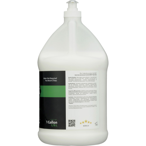 Power Clean Waterless Hand Soap, Liquid, 3.78 L, Unscented Canadian Safety Group Inc.