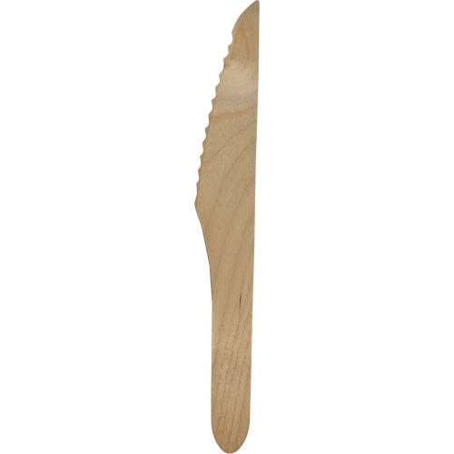 Couteaux en bois emball&eacute;s en vrac Canadian Safety Group Inc.