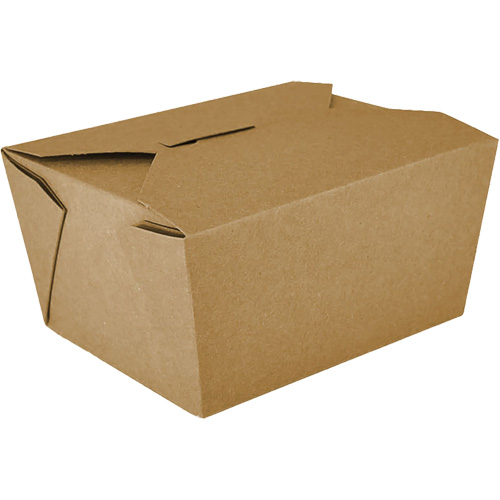 Contenants pour aliments &agrave; emporter Kraft, Ondul&eacute;, Rectangulaire Canadian Safety Group Inc.