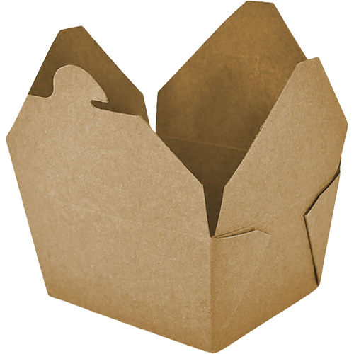 Contenants pour aliments &agrave; emporter Kraft, Ondul&eacute;, Rectangulaire Canadian Safety Group Inc.