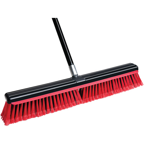 Squeegee Broom with Handle, 24", Medium, PVC Bristles Canadian Safety Group Inc.