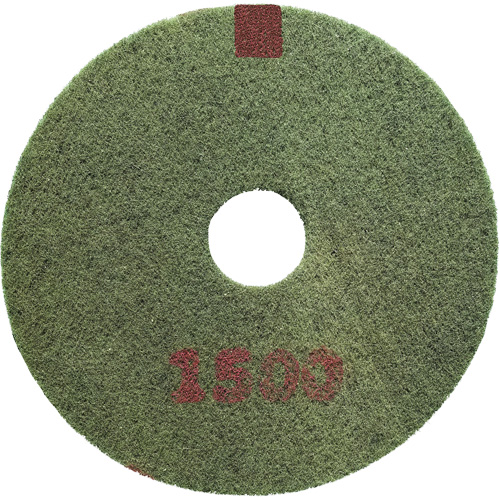 1500 Grit Floor Pad, 20", Scrubbing/Stripping, Red Canadian Safety Group Inc.