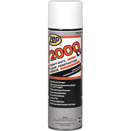 Lubrifiant LV 2000, Canette a&eacute;rosol Canadian Safety Group Inc.