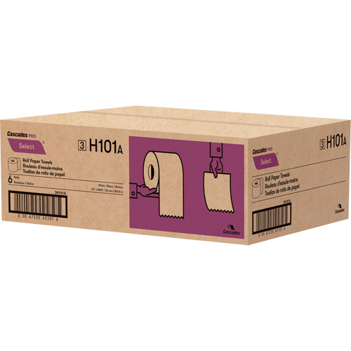 PRO Select Roll Paper Towel, 1 Ply, Standard, 1000' L Canadian Safety Group Inc.