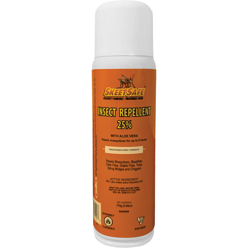 Insect Repellent, 25% DEET, Aerosol, 170 g Canadian Safety Group Inc.