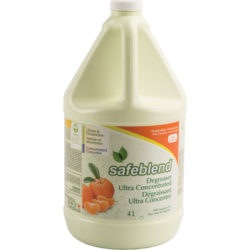 Nettoyant & d&eacute;graissant polyvalent et pr&ecirc;t &agrave; utiliser avec huile de tangerine, 4 L, Cruche Canadian Safety Group Inc.