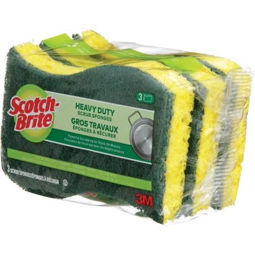 &eacute;ponge &agrave; r&eacute;curer pour les travaux intenses Scotch-Brite, &agrave; r&eacute;curer, 2-3/5" la x 4-2/5" l Canadian Safety Group Inc.