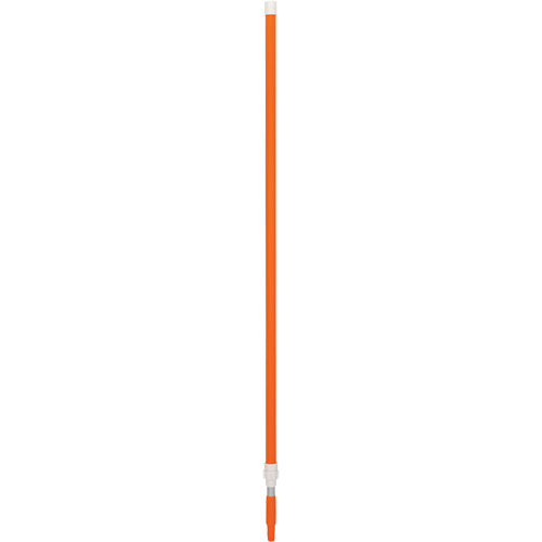 Manche, Balai/Brosse/Vadrouille &agrave; &eacute;pousseter/Support &agrave; tampon/Grattoir/Raclette/Vadrouille humide, Orange, T&eacute;lescopique, 62" - 109-2/5" lo Canadian Safety Group Inc.
