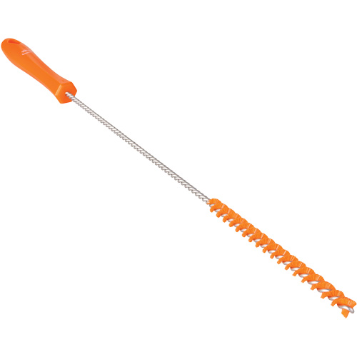 Tube Brush, Stiff Bristles, 19-7/10" Long, Orange Canadian Safety Group Inc.