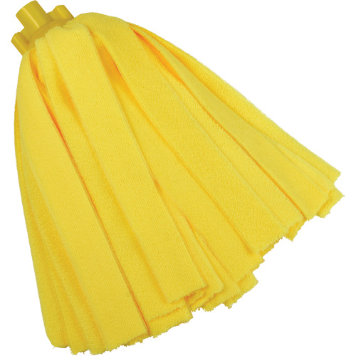 Socket Mop, Yellow, Microfibre, Cut Style Canadian Safety Group Inc.
