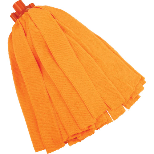 Socket Mop, Orange, Microfibre, Cut Style Canadian Safety Group Inc.