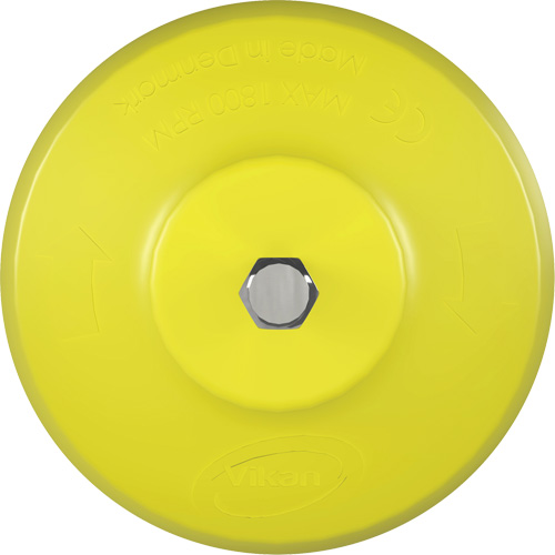 HyDrive Round Drill Brush, Extra Stiff Bristles, 3-1/10" Long, Yellow Canadian Safety Group Inc.