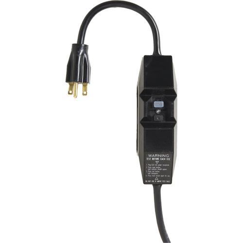 Bloc dalimentation 120 V avec dispositif de protection contre les fuites de courant pour tapis industriels PRO Canadian Safety Group Inc.
