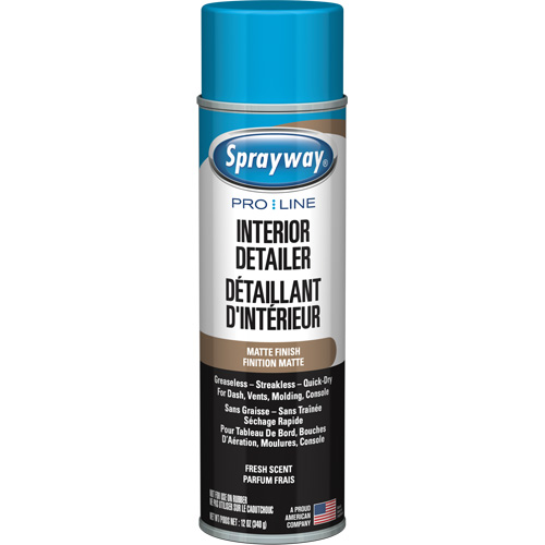Nettoyant esth&eacute;tique automobile Pro Line avec fini mat & parfum frais Canadian Safety Group Inc.