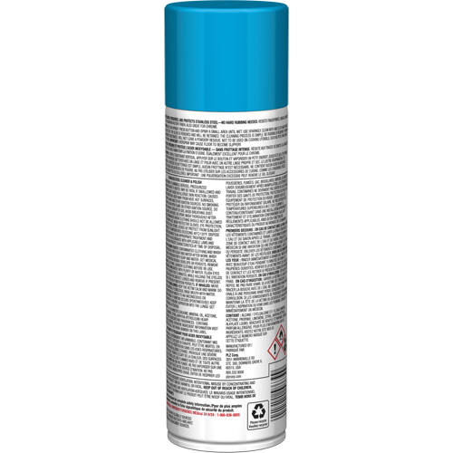 Nettoyant & polis pour acier inoxydable Pro Line, 15 oz, Canette a&eacute;rosol Canadian Safety Group Inc.