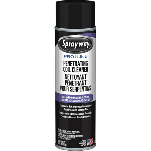 Pro Line Penetrating Coil Cleaner with Delayed Foaming Action, 19 oz., Aerosol Can Canadian Safety Group Inc.
