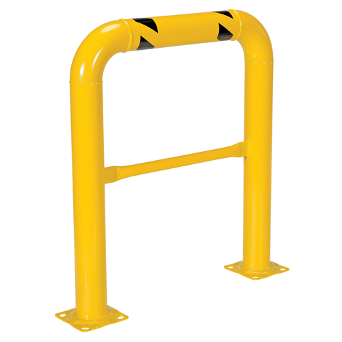 High Profile Machinery Guards, 3' W x 3.5' H, Yellow Canadian Safety Group Inc.