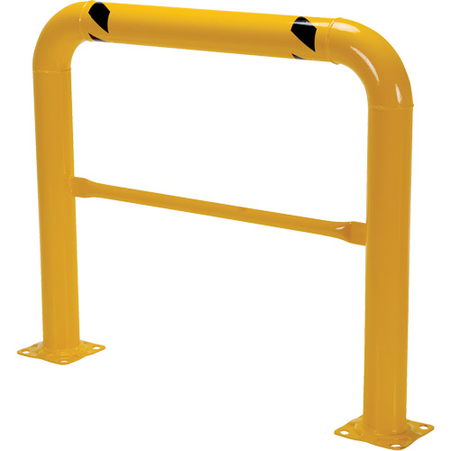High Profile Machinery Guards, 4' W x 3.5' H, Yellow Canadian Safety Group Inc.