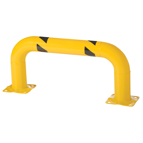 Low Profile Rack Guards, 3' W x 1.4' H, Yellow Canadian Safety Group Inc.