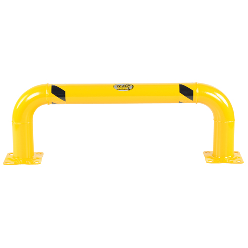 Low Profile Rack Guards, 4' W x 1.4' H, Yellow Canadian Safety Group Inc.