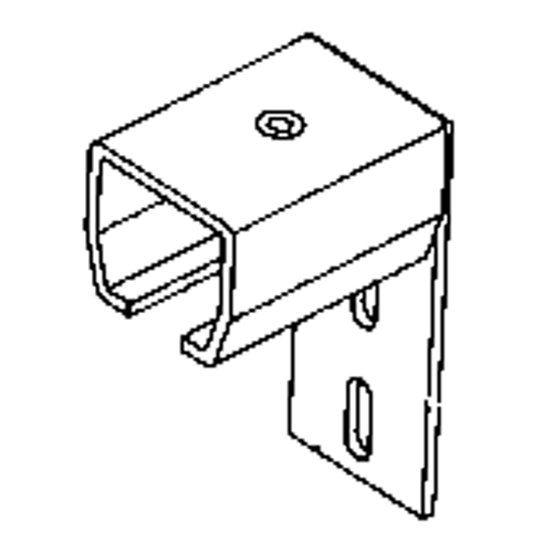Curtain Partition Wall Mount End Connector Canadian Safety Group Inc.