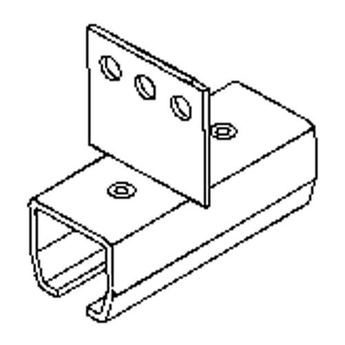 &eacute;clisse pour rail de roulement de mur-rideau mont&eacute; sur poutre Canadian Safety Group Inc.