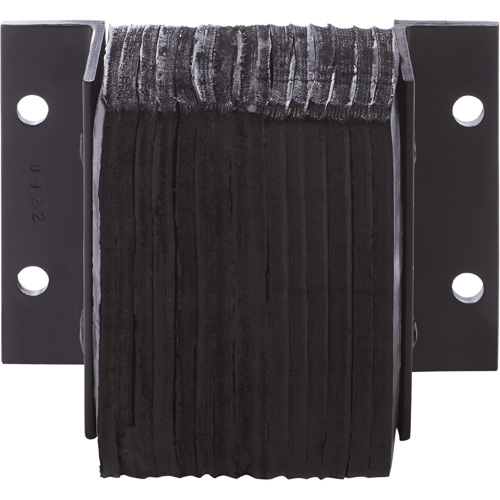 Butoirs de quai lamell&eacute;s, Horizontal, Caoutchouc, 12" la x 4" p x 12" h Canadian Safety Group Inc.