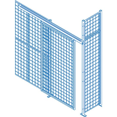 Composantes pour partitions & cloisons grillag&eacute;es - Quincaillerie Canadian Safety Group Inc.