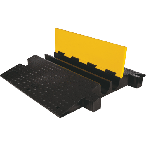 Yellow Jacket&reg; Extreme Crossover Cable Protector, 2 Channels, 35.75" L x 42.125" W x 5.125" H Canadian Safety Group Inc.