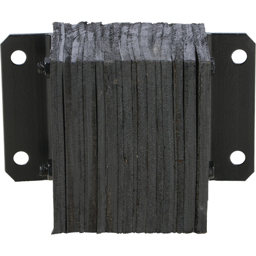 Butoir de quai lamell&eacute;, Horizontal, Caoutchouc, 12" la x 6" p x 10" h Canadian Safety Group Inc.